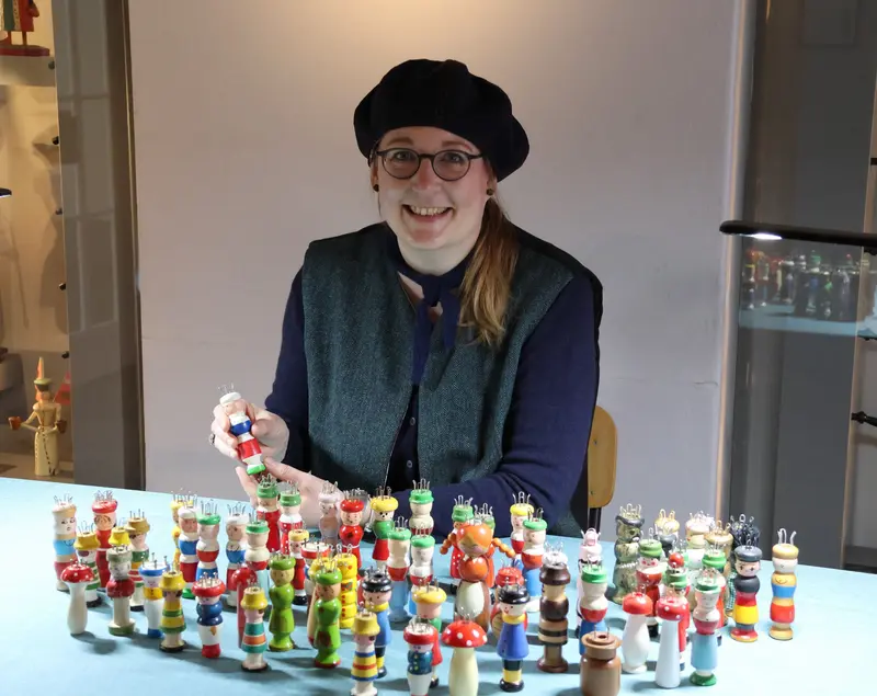 Mona Knorr sammelt Stricklieseln